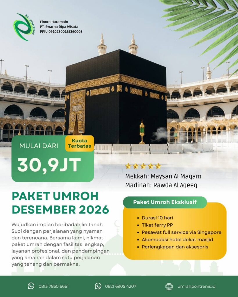 Paket Umroh Desember 2026